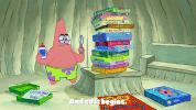 season 9 patrick the game GIF by SpongeBob SquarePants