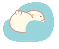 Tired Pillow Sticker