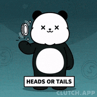 Picking 50 50 GIF by Kanpai Pandas