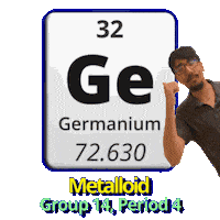 Ge Metalloid Sticker