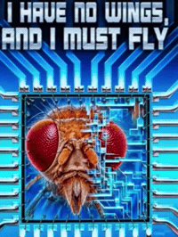 I Have No Mouth And I Must Scream Fly GIF