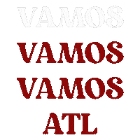 Vamos Atlanta United Sticker