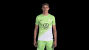 Football Thumbs Up GIF by VfL Wolfsburg