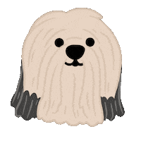 Happy Dog Sticker by Ann of Facedit