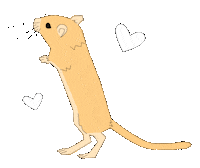 Jelarts love animal hearts pet Sticker