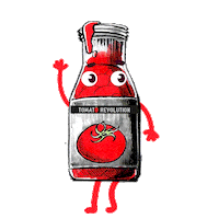 Tomato Pomodoro Sticker by Altromercato
