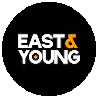 eastandyoung logo eastandyoung east young Sticker