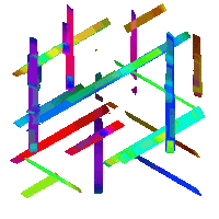 Art Glow Sticker by Bespattered Facade