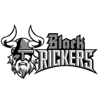 Viking Black Rickers Sticker by Black Rickers Baseball Softball Club