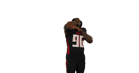 Zach Harrison Sticker by Atlanta Falcons