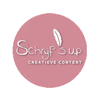 schrijfesup creative content writing write Sticker