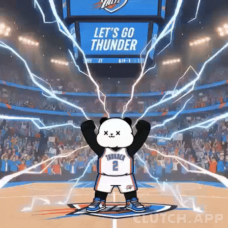 Nba Playoffs Panda GIF by Kanpai Pandas