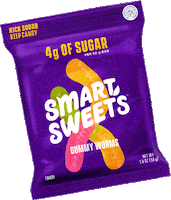 Snacking Flower Power Sticker by Smartsweets