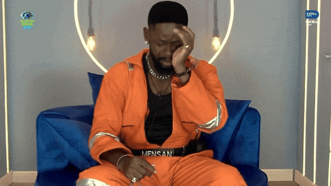 Bbnaija Crying GIF by Big Brother Naija