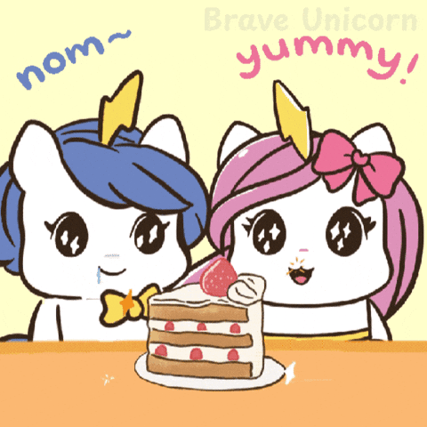 Dessert Craving GIF by Brave Unicorn
