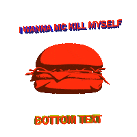 Sad Fast Food Sticker by 811