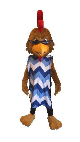 Mascot Wings Sticker by Loco Chicken