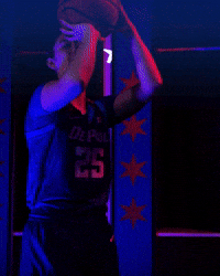 Womens Basketball GIF by DePaul Athletics