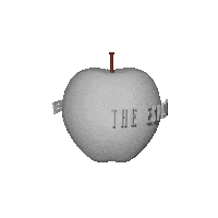 Downing Adam And Eve Sticker by The Esprits