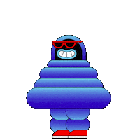 Freezing Merry Christmas Sticker