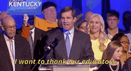 news victory speech andy beshear election night 2019 GIF