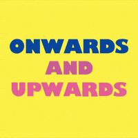 flickcine onward upward kinetic type upwards GIF