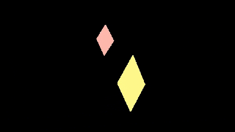 fr4n_0000 giphygifmaker pink yellow glitter GIF