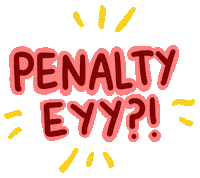 Penalty Dhivehi Sticker by Dhiraagu