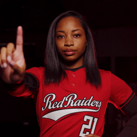 Alana Johnson GIF by Texas Tech Softball