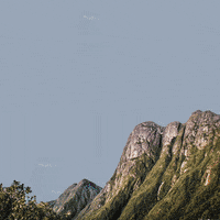DrilifyArt mochila fique em casa trilha montanha GIF