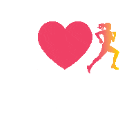 YAdemasCorredora run running runner corredora Sticker