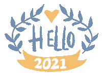 New Year Sticker