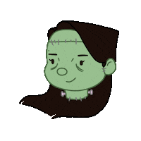 Halloween Cartoon Sticker