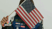 waving united states GIF by NASCAR on NBC