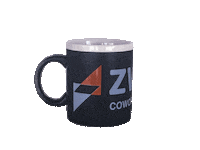 CoworkingTrier coffee morning startup mug Sticker