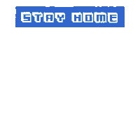 Stay Home Santo Domingo Sticker
