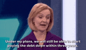 Liz Truss Debate GIF by GIPHY News