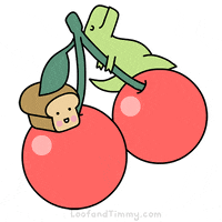 loofandtimmy food kawaii goodnight fruit GIF
