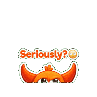 Suspicious Blank Face Sticker by Momo & Tulus
