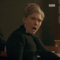 Shocked Thegildedage GIF by HBO Max