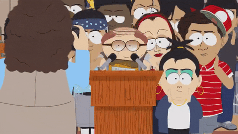 clapping speech GIF by South Park 
