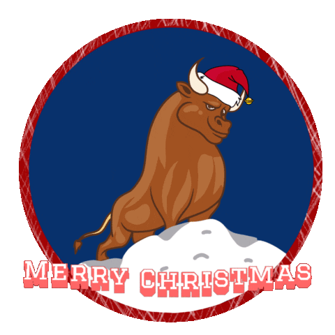 Merry Christmas Sticker by Kakagear