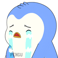 Sad Cry GIF by Pudgy Penguins
