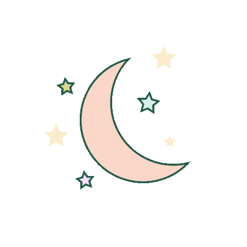 Night Sky Stars Sticker by Manifest Daily