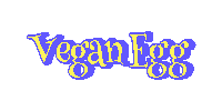 Vegan Egg Sticker by Jennifer Greenhill