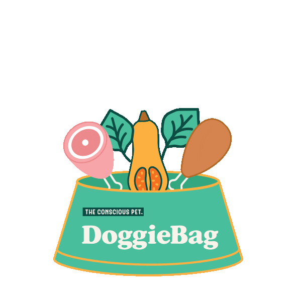 theconsciouspet tcp doggie bag doggiebag conscious pet Sticker