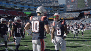 High Five Stefon Diggs GIF by New England Patriots