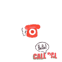 Hello Sticker by CallPal