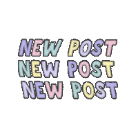 New Post Sticker