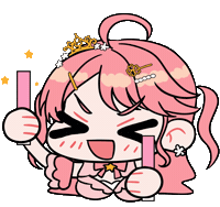Pink Cheer Sticker